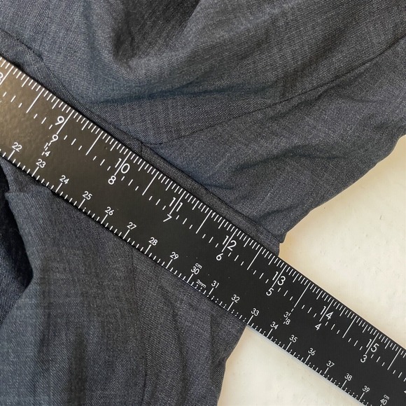 John Varvatos 32x30 Gray Check Plaid Wool Suit Mens Dress Pants - Picture 3 of 9